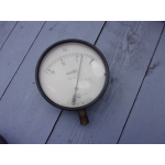 Drukmeter, Diameter 160 mm. Industrieel vintage